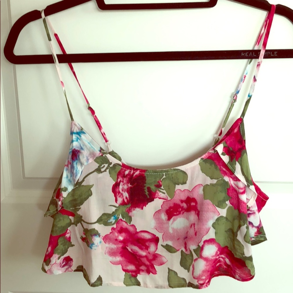 Floral Crop Top